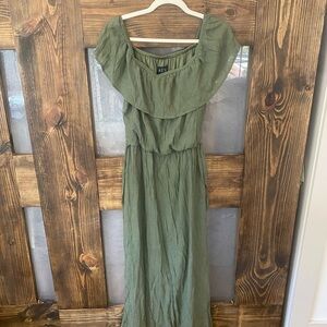 A New Day Green Maxi Dress